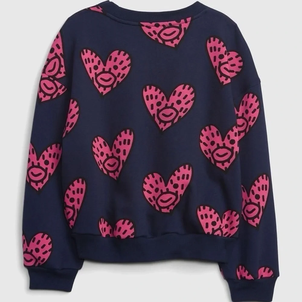 Gap girls size 10 limited ed Gap & Frank Ape children’s sweatshirt Hard to find